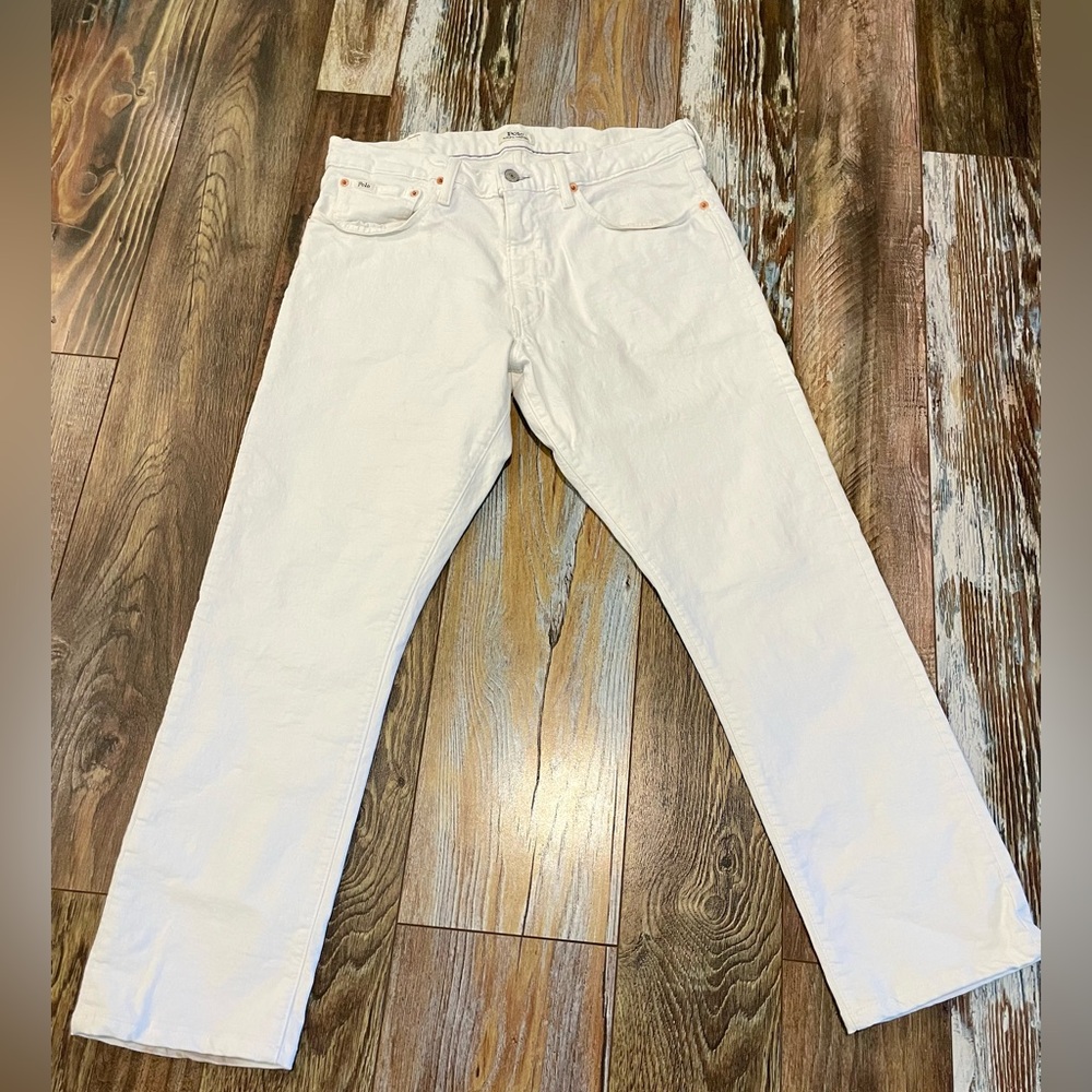 Ralph Lauren Polo white jeans